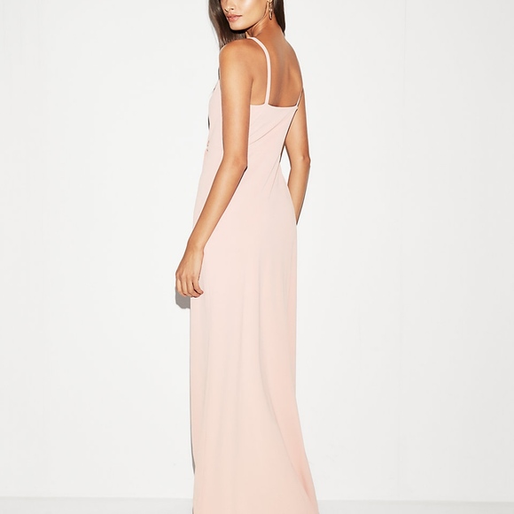 Express Surplice Faux Wrap Maxi Dress - Picture 2 of 3